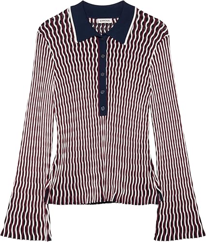 Colleen Knit Polo Top