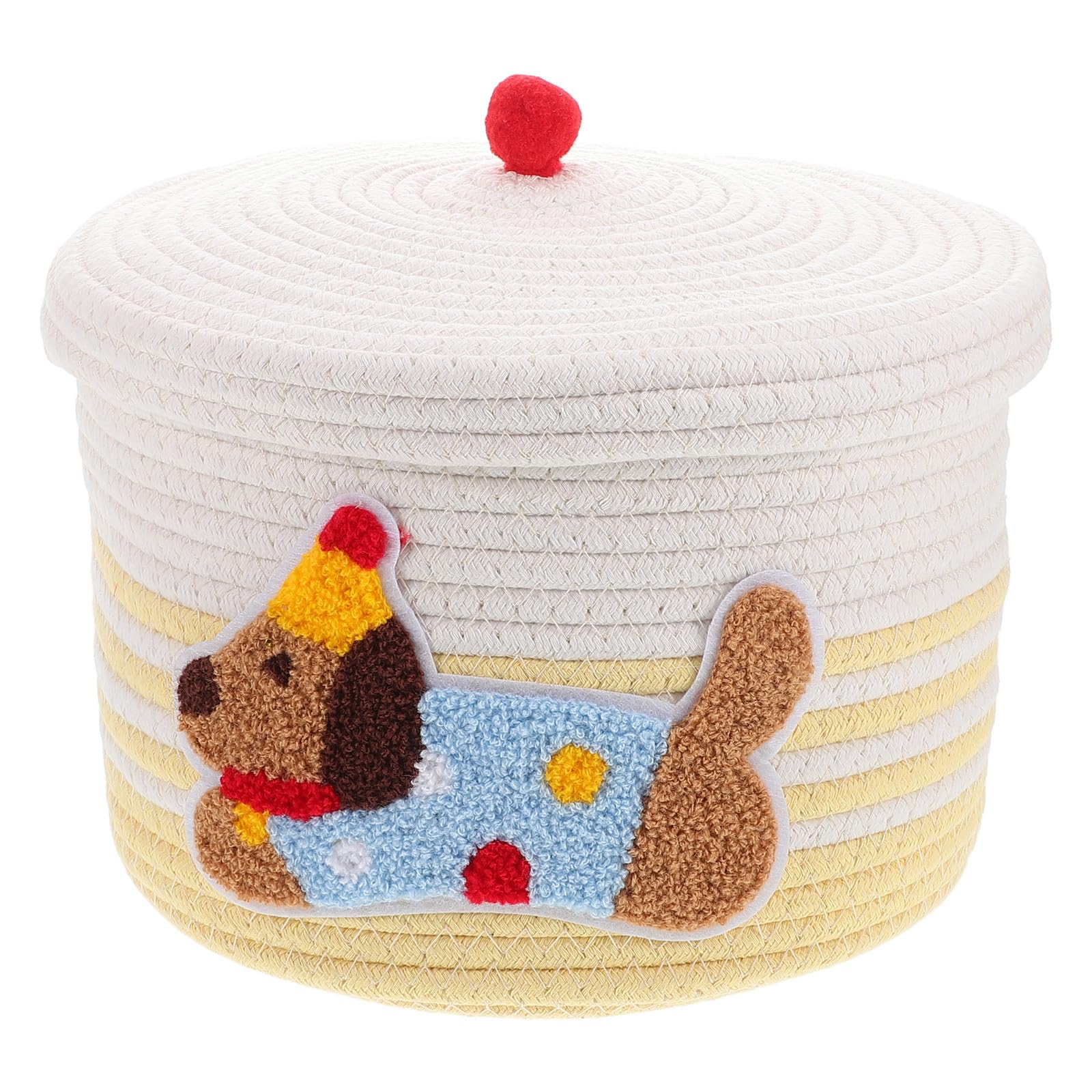 Panier pour animaux avec couvercle anti-poussiere en corde pour stopper la salete dans la voiture