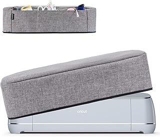 Cover for Cricut Maker 3/Cricut Maker/Explore Air 2, Dust Cover with Pockets for Tools Cricut Accessories, Pens, Cicut Maker Circut Maker 3 Cover Scrapbooking Die-Cut Machine Cover