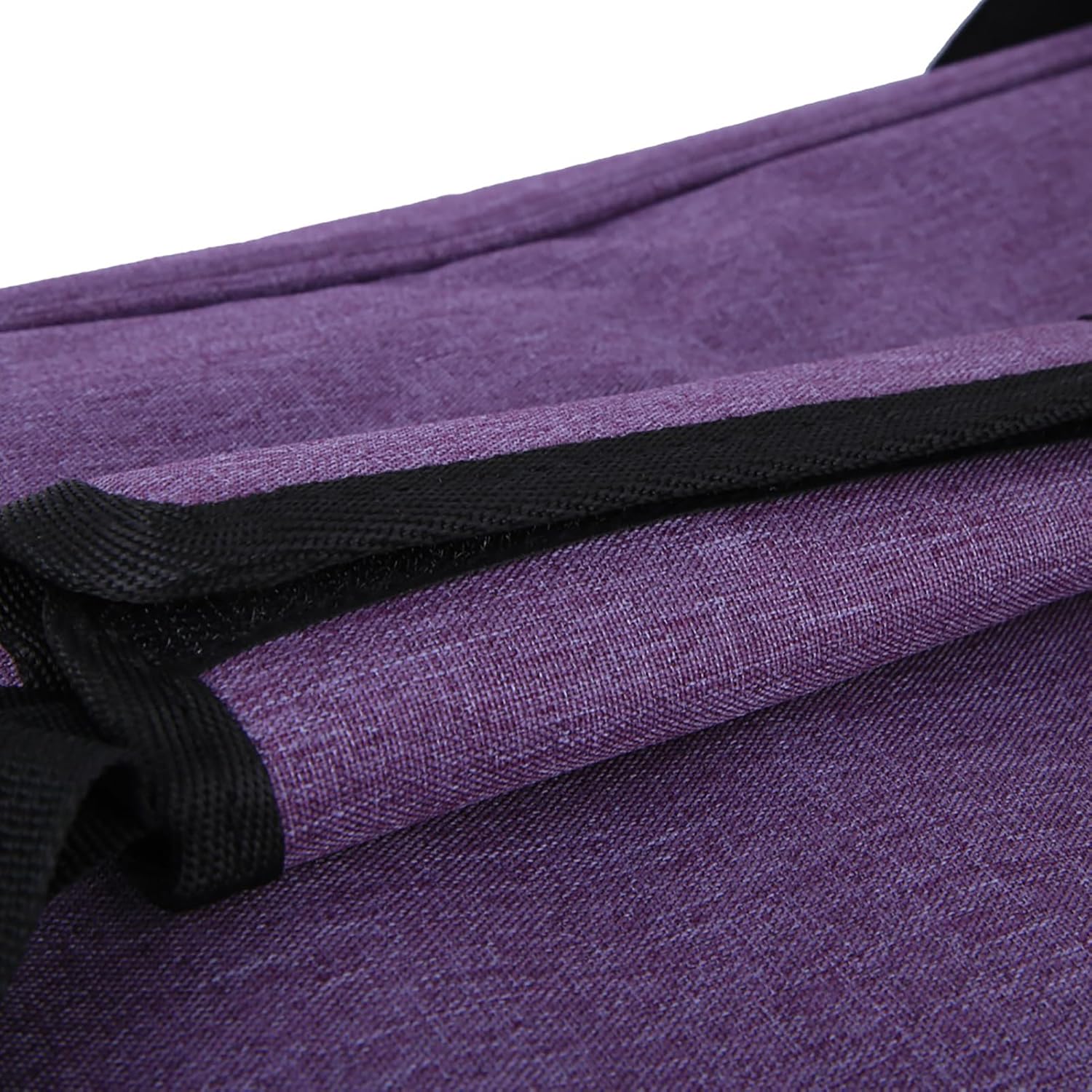 Knitting Storage Bag, Knitting Needles Organizer with 600D Oxford Cloth, Yarn Bag for Crochet Hooks Wool and Sewing Tools, Compact Carry Case for Knitters and (Purple)