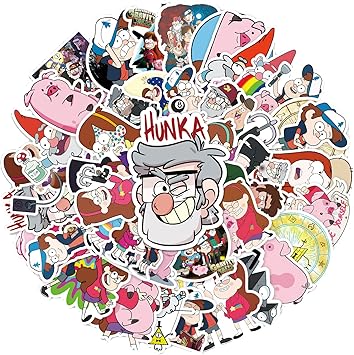 Amazon Co Jp 怪奇ゾーン グラビティフォールズ ステッカー 50枚セット Pvc 防水 シール 大量 Gravity Falls 超常現象 Sf アニメ キャラクター スーツケース ノートパソコン 並行輸入品 家電 カメラ