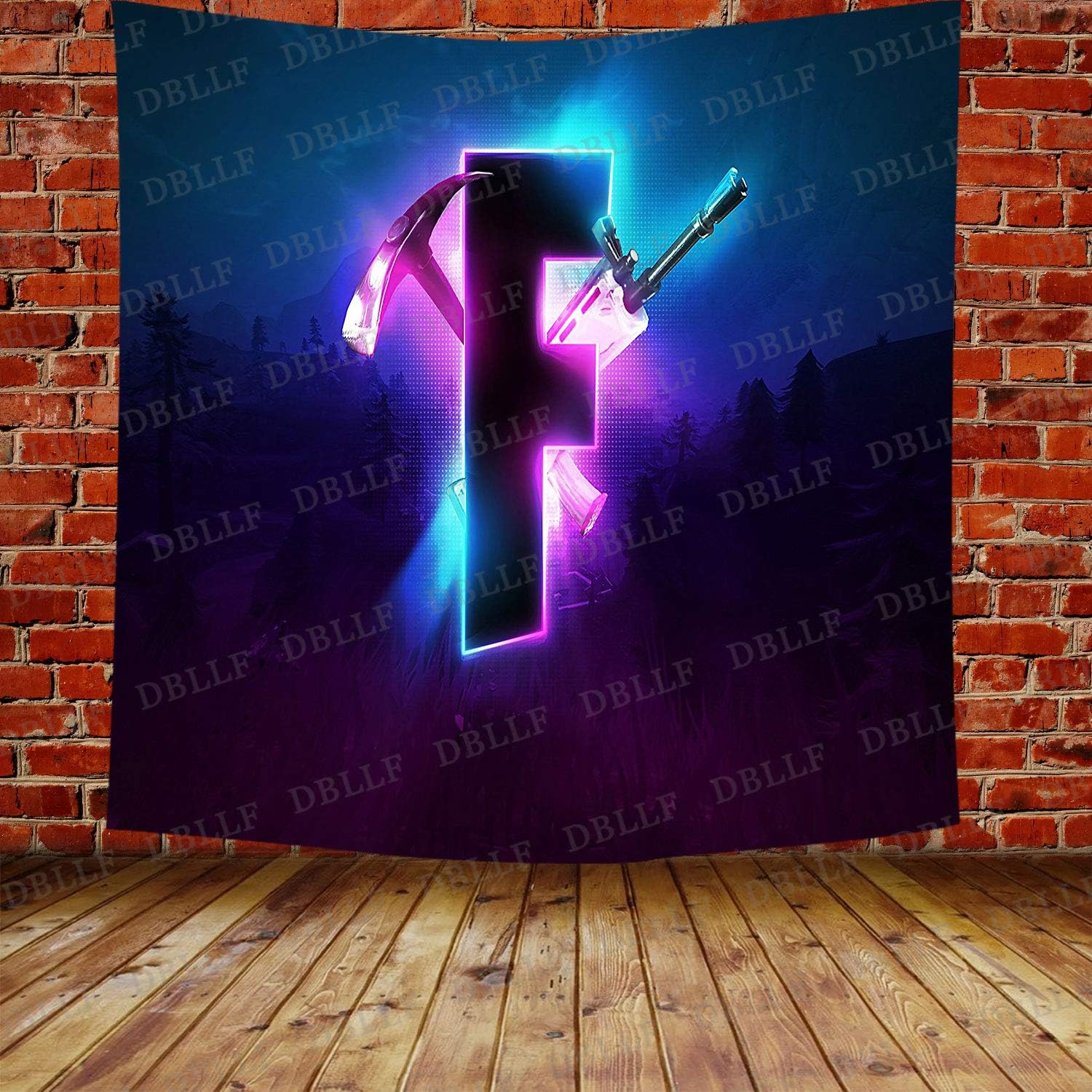 DBLLF Video Gaming Tapestry Funny Cool Game Theme Stuff Tapestries for Men Teen Boys Bedroom Gamer Room Large 84"90"Poster Blanket Wall Hanging for Bedroom Living Room Dorm GTYYDB1028