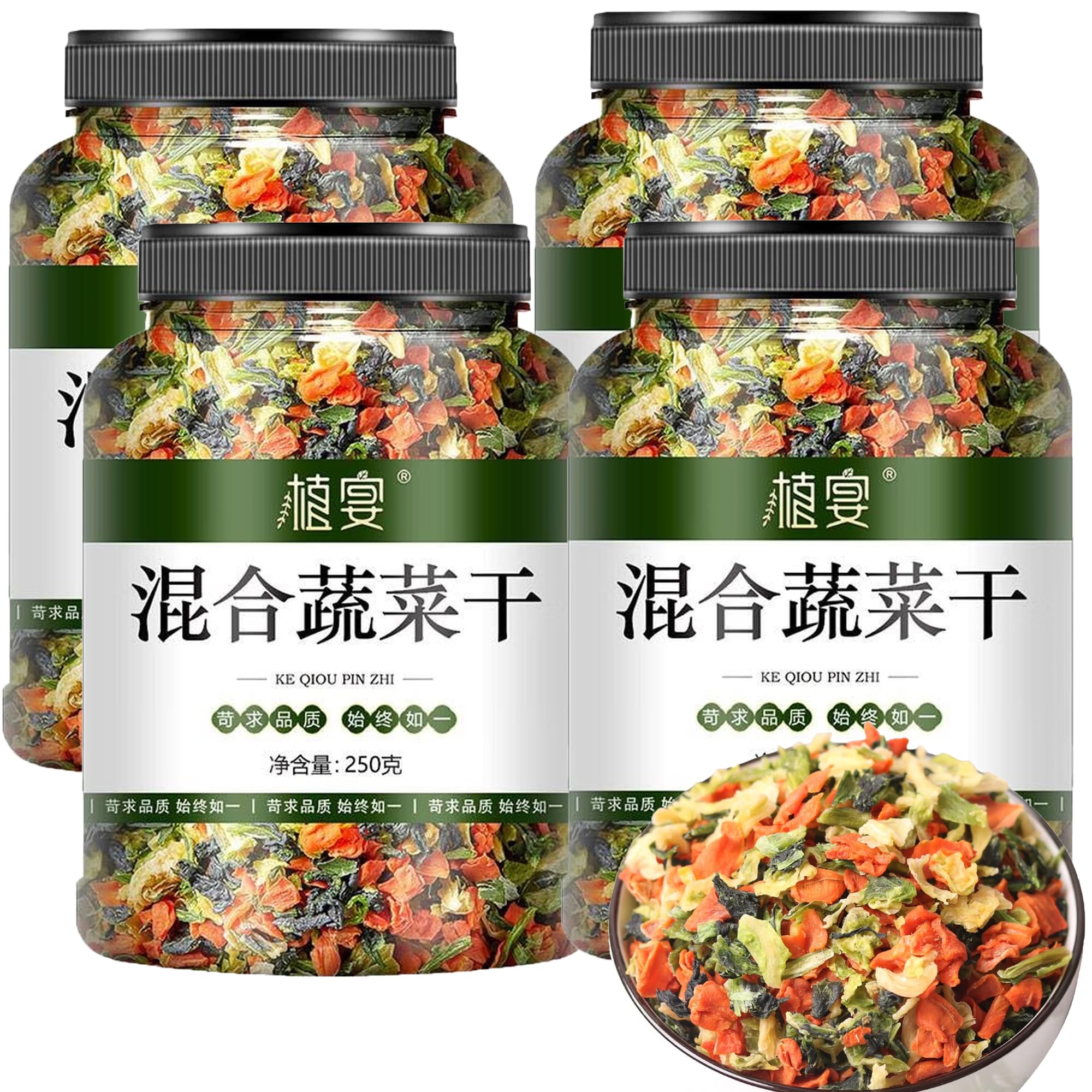 Premium Mixed Vegetables，Dehydrated Vegetables，500g/can Freeze Dried Vegetables，Ready-to-Eat Side Dishes for Cooking,Ramen Noodle Soup, Camping, Emergency Supply and More,Everyday Meals. (2)