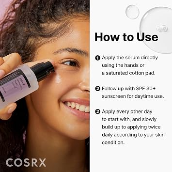 COSRX 7% Glycolic Acid Whitehead Removing Power Liquid, 3.38 fl.oz, AHA Exfoliant, Exfoliating Toner for Face & Body, Pore Minimizer, Korean Skin Care