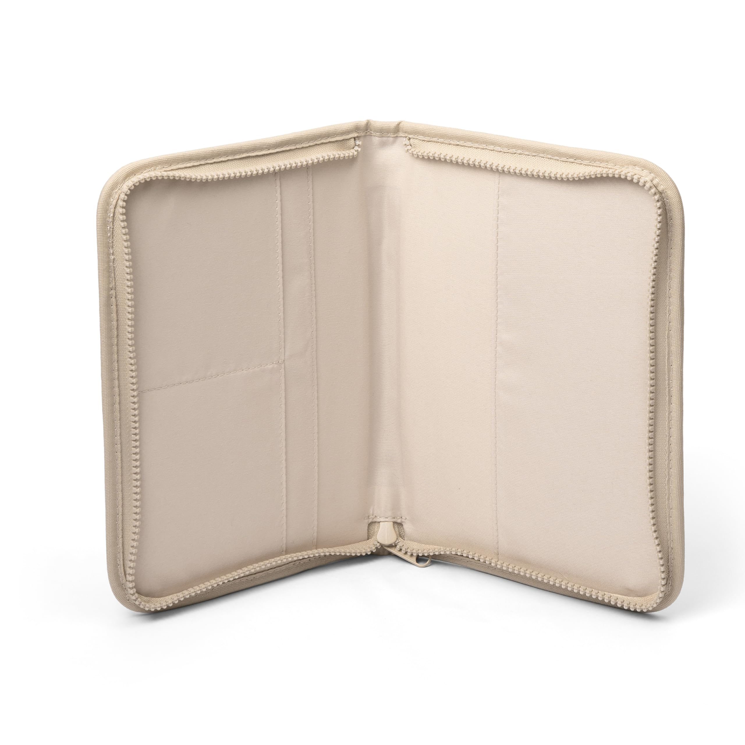 Suavinex, Protège Carnet de Santé Bébé, Pochette Documents, Étui pour Ranger et Organiser, Carnet Maternité, Fermeture Éclair, Résistant à l'Eau, Cadeau Nouveau-né, Poches Intérieures, Coton, Beige