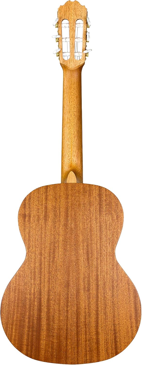Kremona Soloist S51C OP 1/2 Size Beginner Classical Guitar – Solid Cedar Top – Handmade in Europe – Nylon Strings – Padded Gig Bag Included