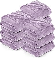 Vista 79 de Utopia Bedding - Manta de vellón de lujo, mullida, antiestática; manta de suave microfibra de 8.8 oz/yd² (300 g/m²) para sofá y cama; tamaño Negro