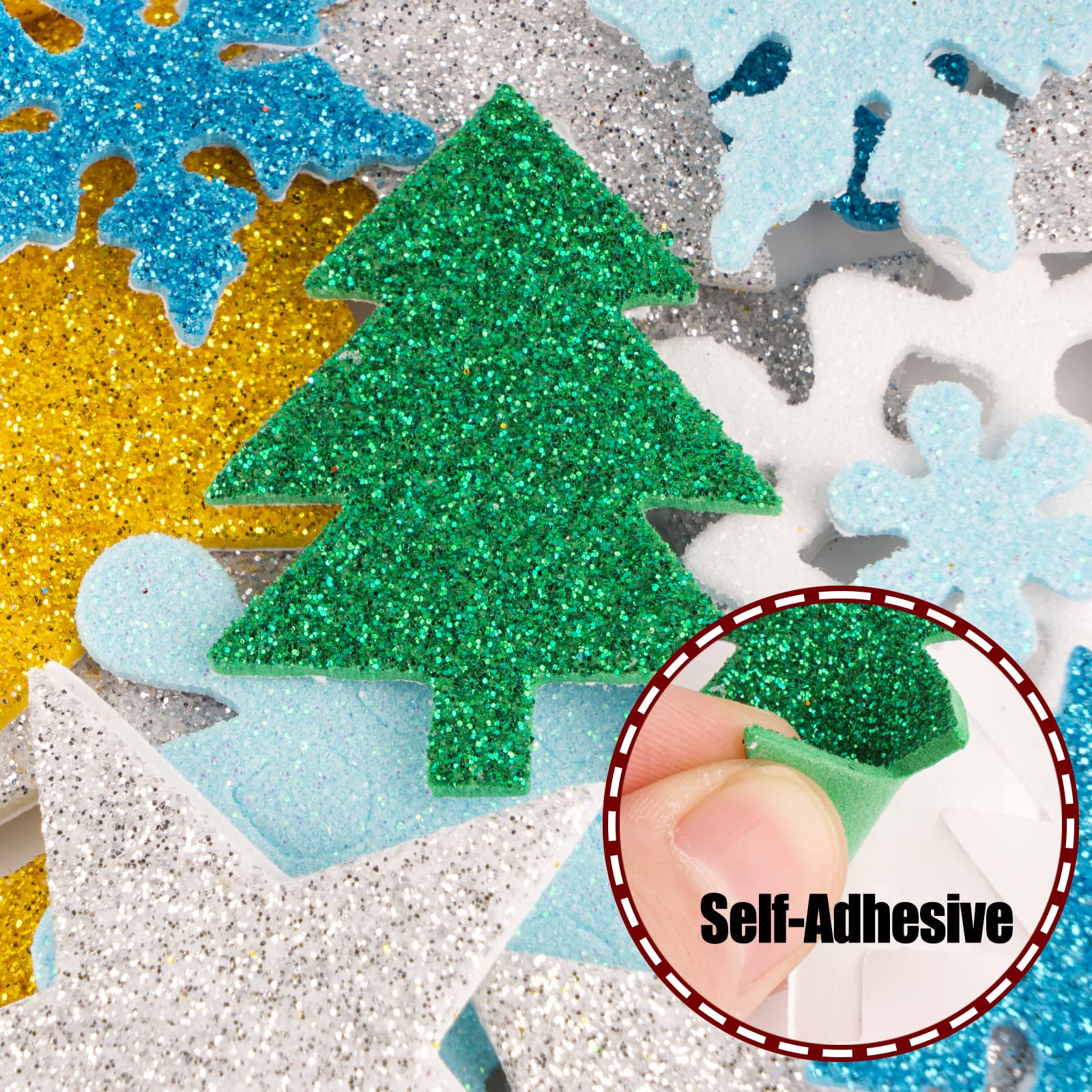 Pack D'autocollants Flocons De Neige De Noël | Lot De 24 Flocons De Neige | Stickers Muraux Décoratifs En Vinyle Pour Fenêtre Festive | 24 Couleurs Disponibles - France