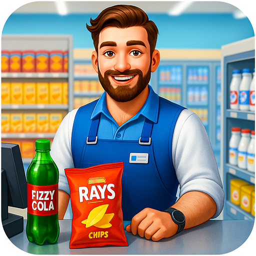 Supermarkt Simulator: Idle Tycoon Spiele – Store, Manager, Einkaufen, Kassierer Spiel