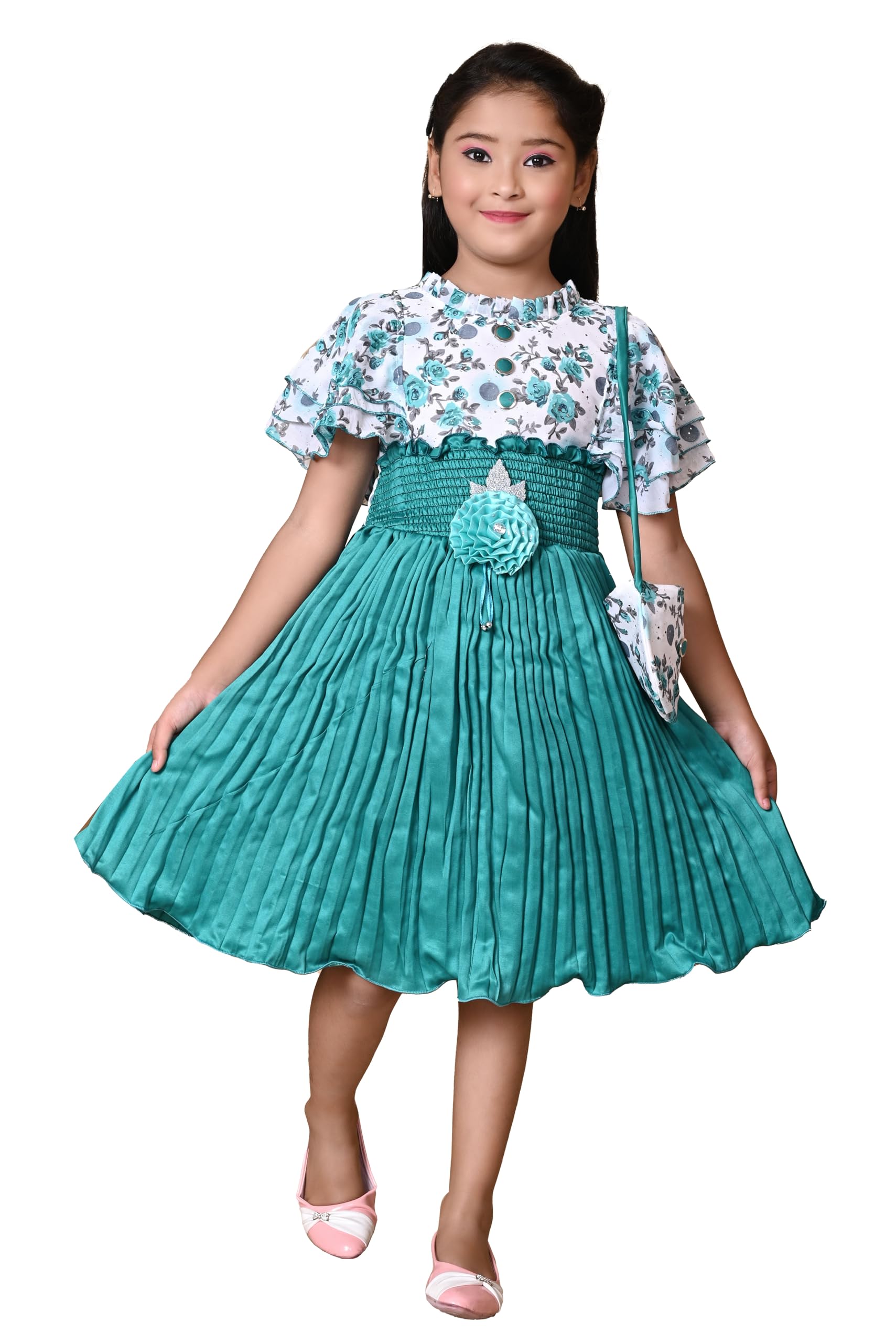 KILIG キリグ kids floral dress Buy Quipple Floral Printed Dress for Girls | Breathable Kids Frock