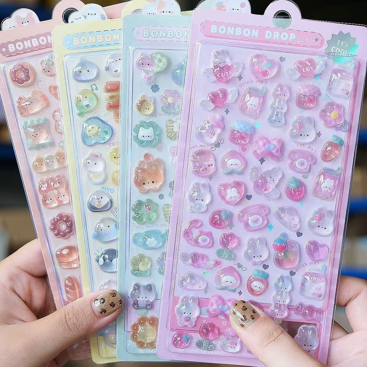 たまごっち シール ぷっくり シール ダイヤモンド 貼り付け可能 手芸用品 DIY用 手帳用 贈り物 携帯電話飾り用 キラキラ