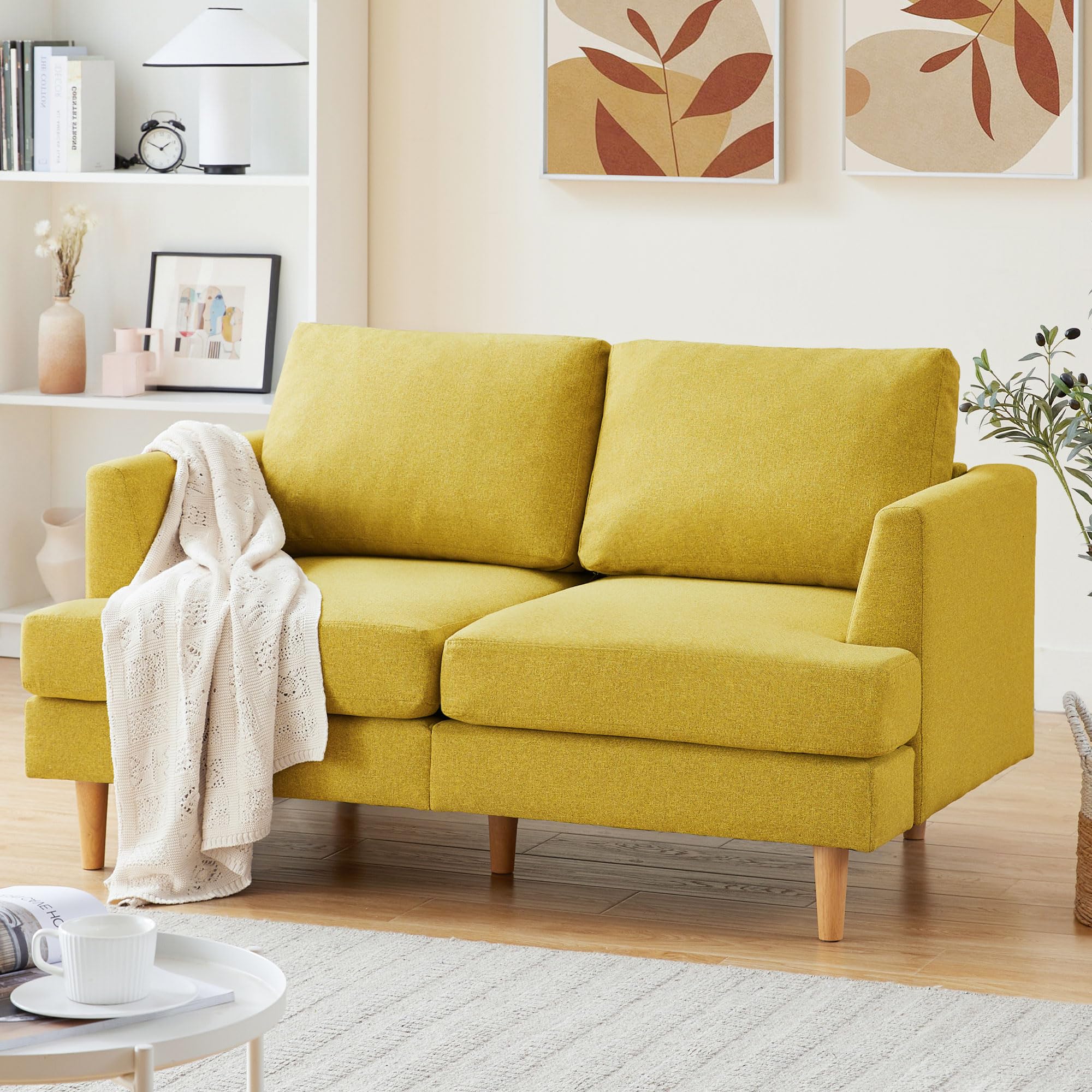 Busaurus Loveseat Sofa 65", Small Couches for Small Spaces