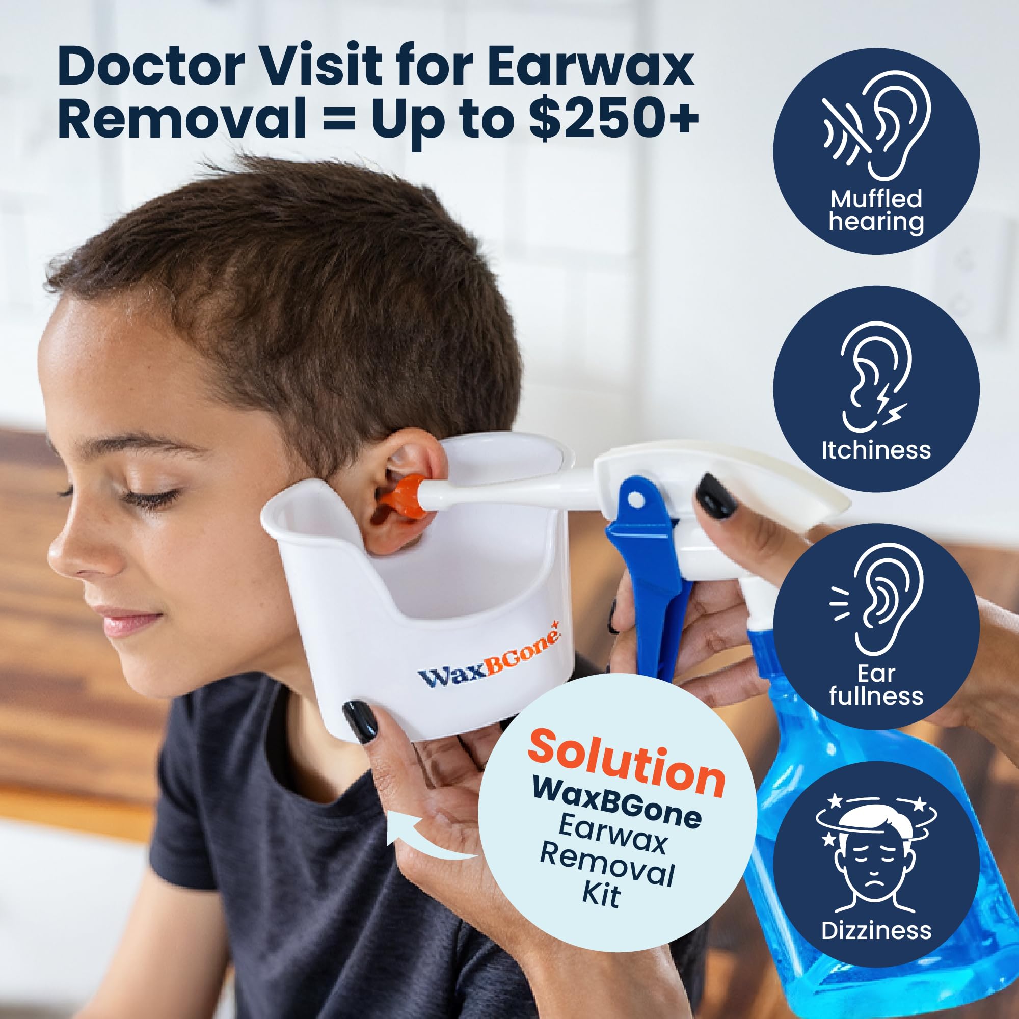 WaxBgone Complete Ear Wax Removal Kit, Otoscope & Ear Drops, Premium Kit — Amazon image 10
