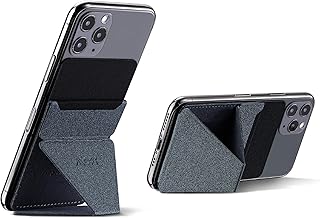 MOFT【公式直営店】スマホスタンド 粘着式 3 in 1 スマホホルダー カードケース スキミング防止 iPhoneシリーズ/Android 全機種対応 瞬時に60度に固定