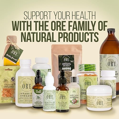 Miniatura 10 de ORE Cápsulas blandas de aceite de orégano 80% Carvacrol  Orégano mexicano silvestre  Apoyo inmunitario y respiratorio a base de hierbas  Suplemento