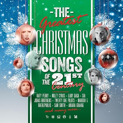 GREATEST CHRISTMAS SONGS OF THE 21ST CENTURY (2LP/WHITE & RED VINYL/180G) por Various Artists — capa do álbum