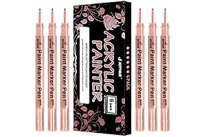 Fine-Tipped Rose Gold Gel Pen: Precision and Elegance for Artistic Expression