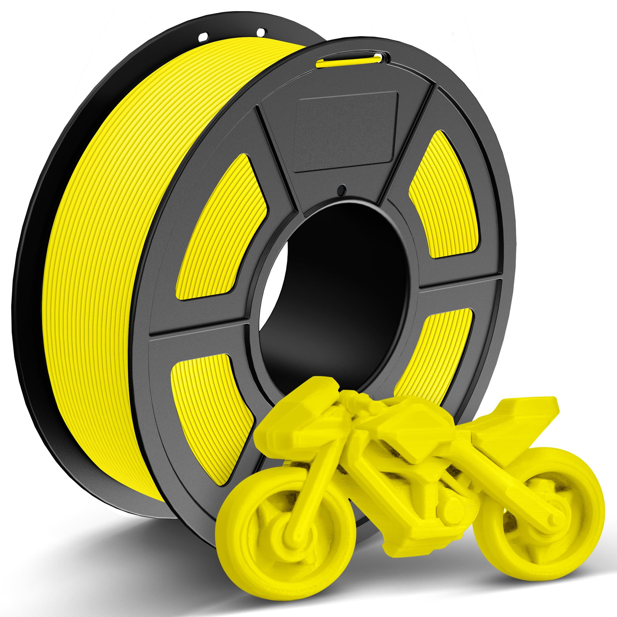 TECBEARS Rapid PETG Filament 1.75mm, 1kg Yellow