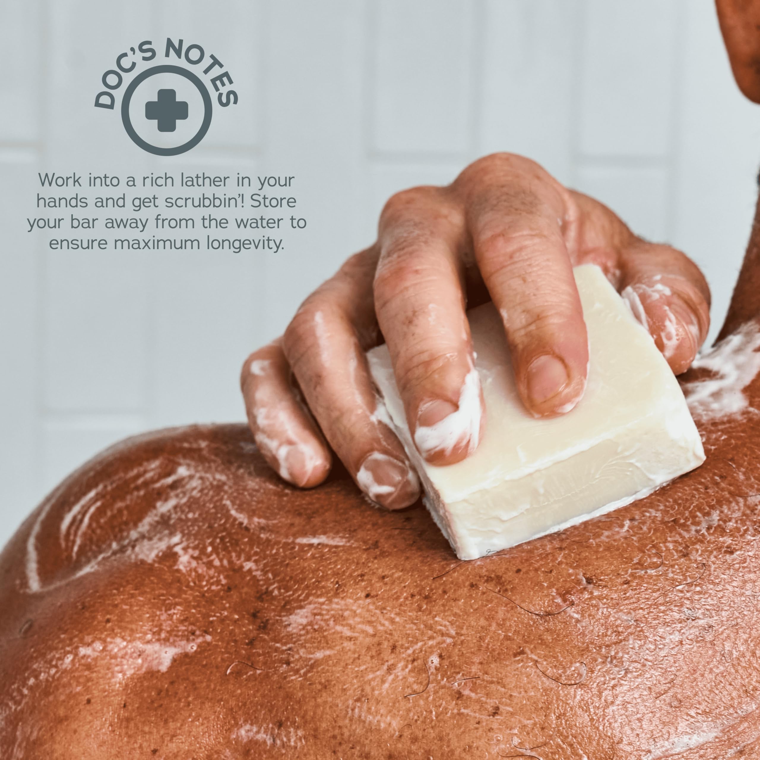 Dr. Squatch Men's Natural Bar Soap Made from Natural Oils, 3 Pack, Cold Process Soap with No Harsh Chemicals, Cool Fresh Aloe - Image 4