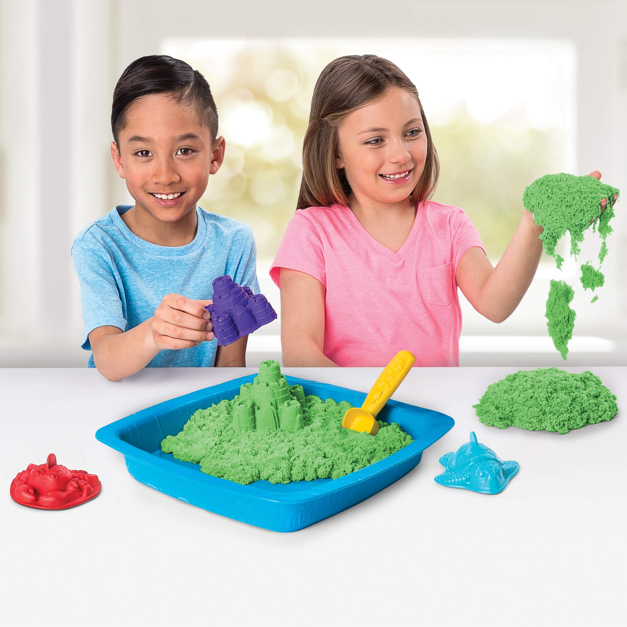 Kinetic Sand Bizak Kinetic Sand Playset Castillo Arena Kinética 61921402 , color/modelo surtido