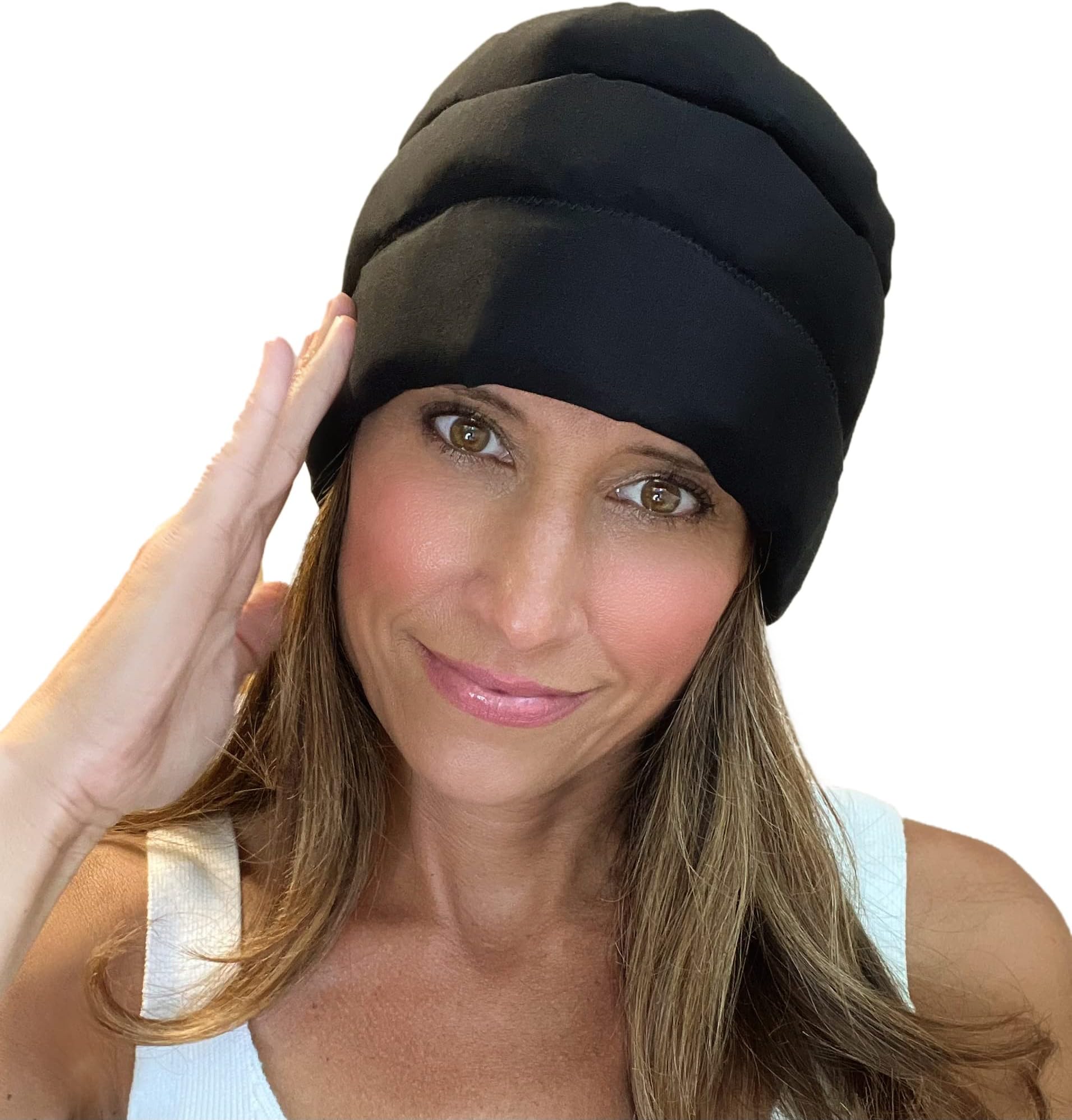 Headache Hat Wearable Ice Pack (one size)