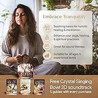 Vista 4 de Juego de Cuencos Tibetanos de Canto – Diseño Auténtico Simple – Cuenco de Sonido y Cuenco de Meditación con Cojín, Mazo y Guía – Equilibrio