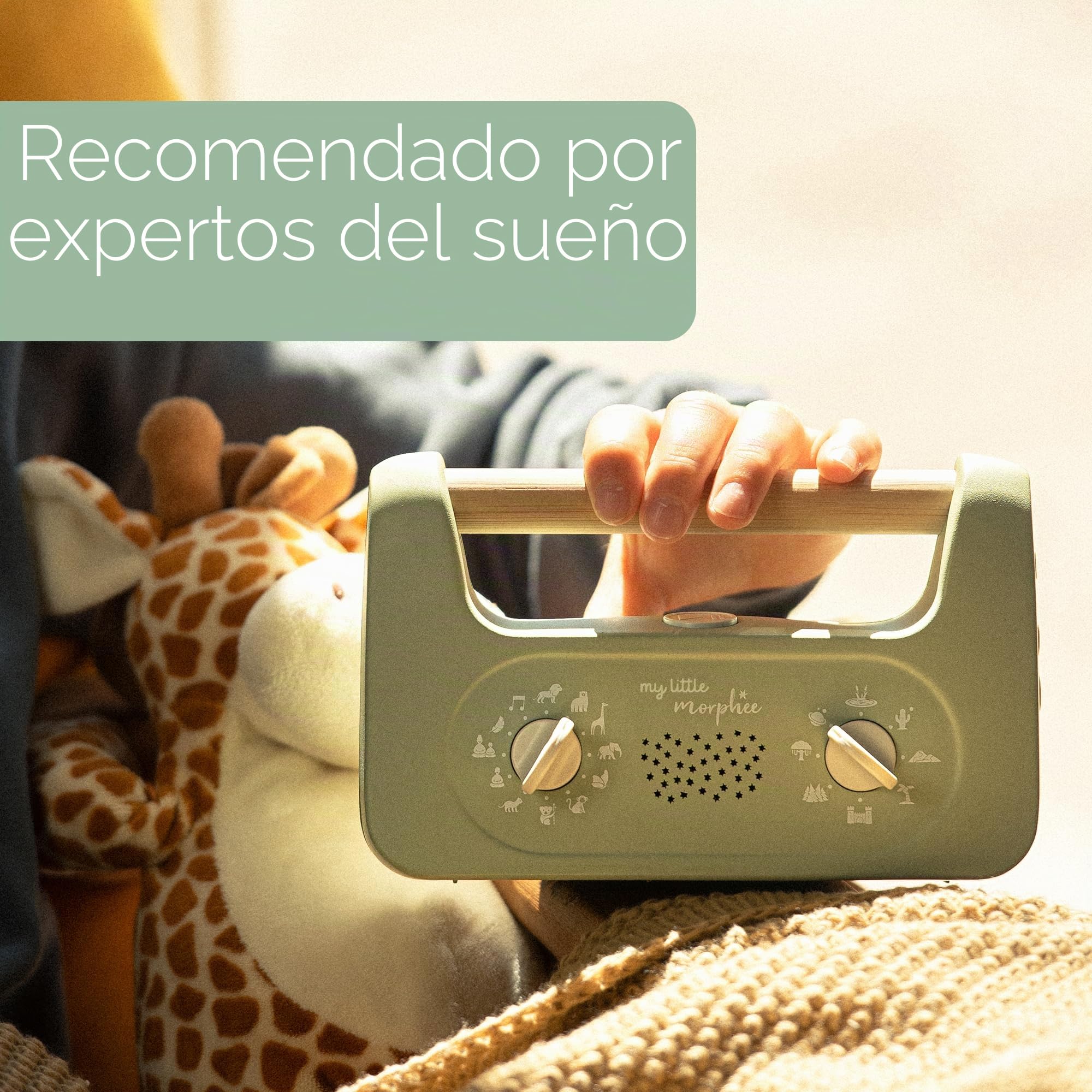 Mon Petit Morphée - Versión Inglès - Caja de meditación para favorecer el sueño y la calma para niños a partir de 3 años - Sin olas y sin pantallas