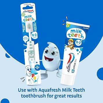 Aquafresh Paw Patrol Milk Teeth Baby Toothpaste, 0-2 Years, 50 ml