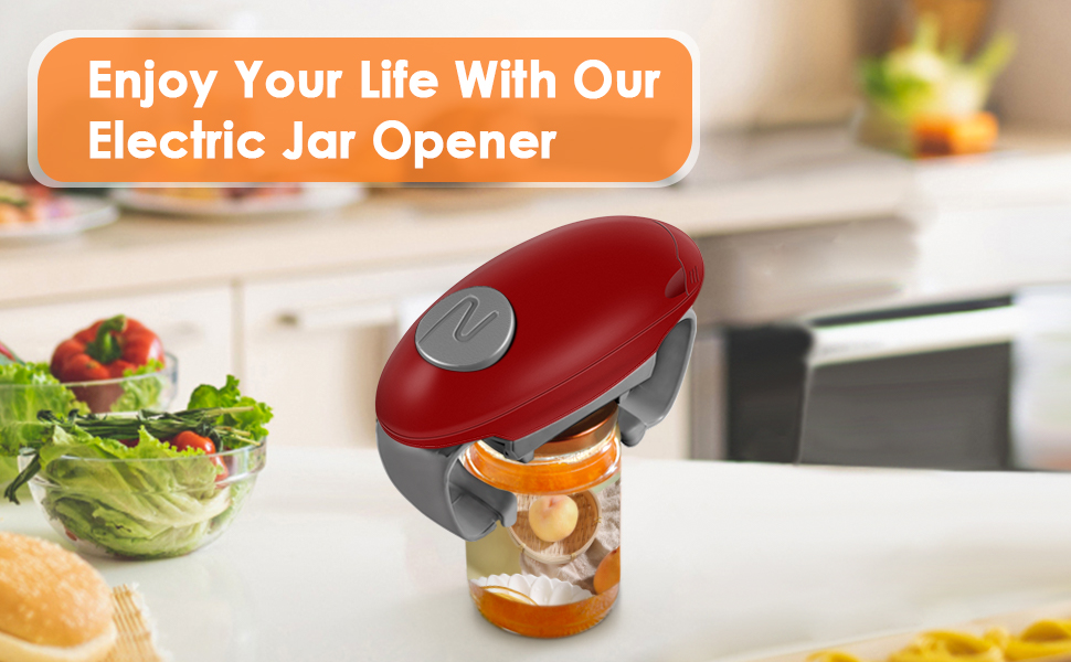 One Touch Automatische Opener - Ergonomische Blikopener