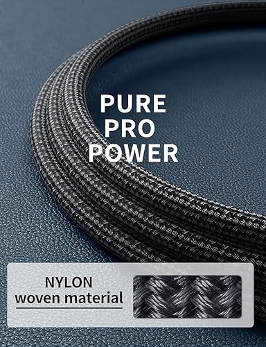 Miniatura 6 de Paquete de 2 cables de carga para iPhone, 6 pies, cable Lightning trenzado de nailon, certificado MFi de Apple, cable de carga rápida para iPhone