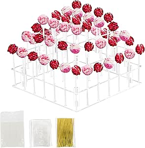 Weddingwish 5-stöckiger Cupcake-Ständer - Acryl Display Für 50 Cupcakes