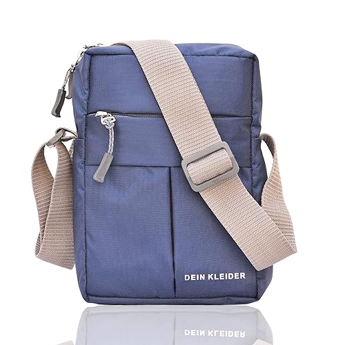 DEIN KLEIDER Mens Nylon Messenger Bag