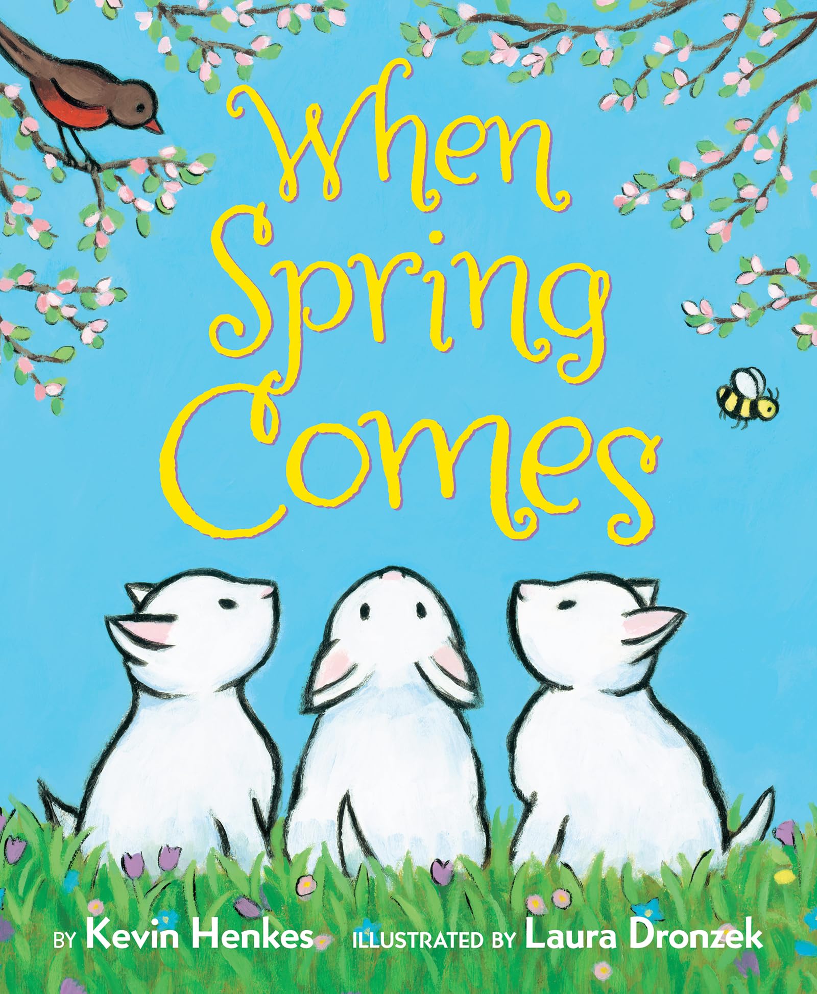 When Spring Comes Board Book An Easter And Springtime Book For by Kevin Henkes
