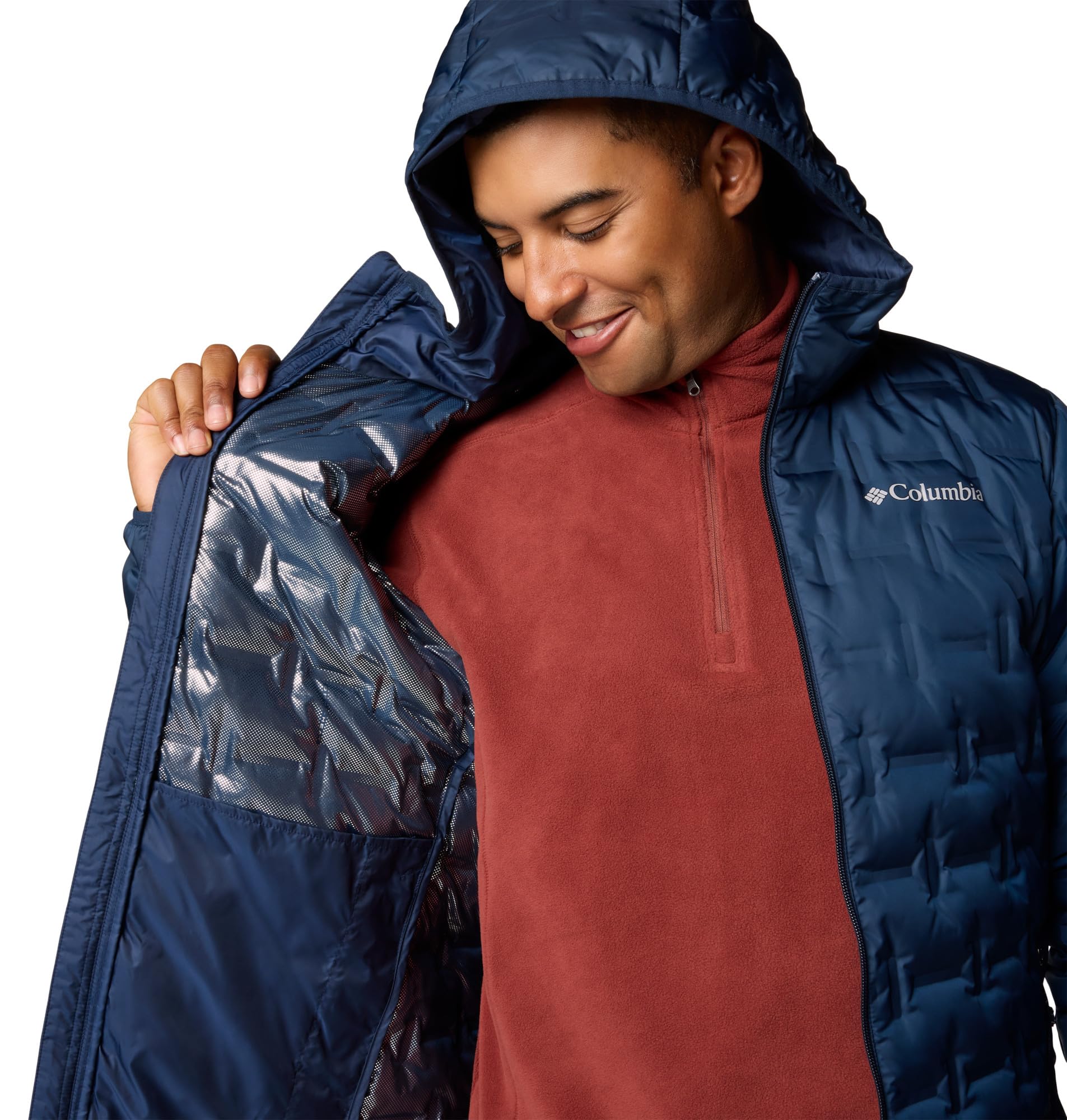 Columbia Delta Ridge Ii Down Hooded Jacket Delta Ridge II Doudoune à capuche Homme (lot de 1)