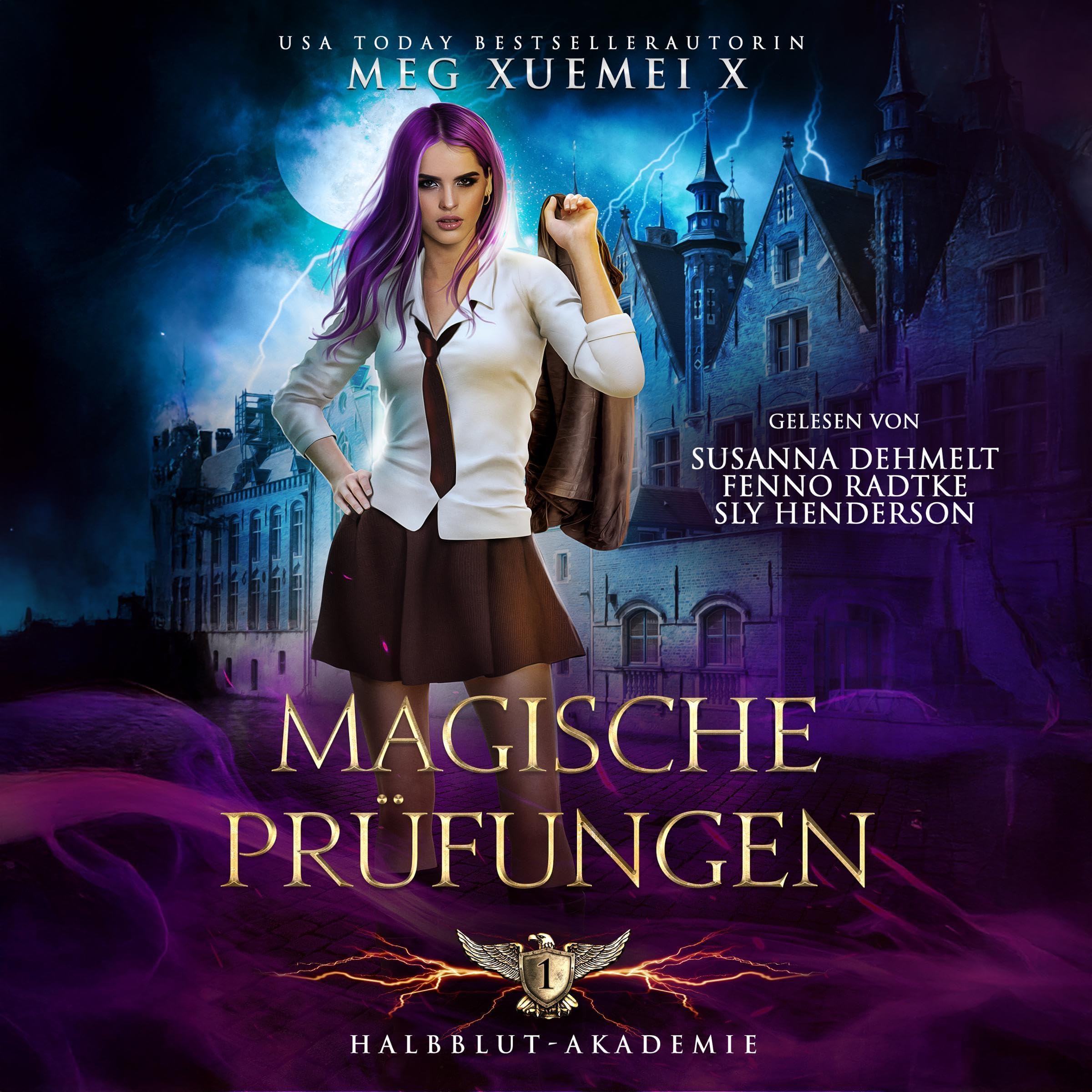 Cover art for Halbblut-Akademie 1: Magische Prüfungen