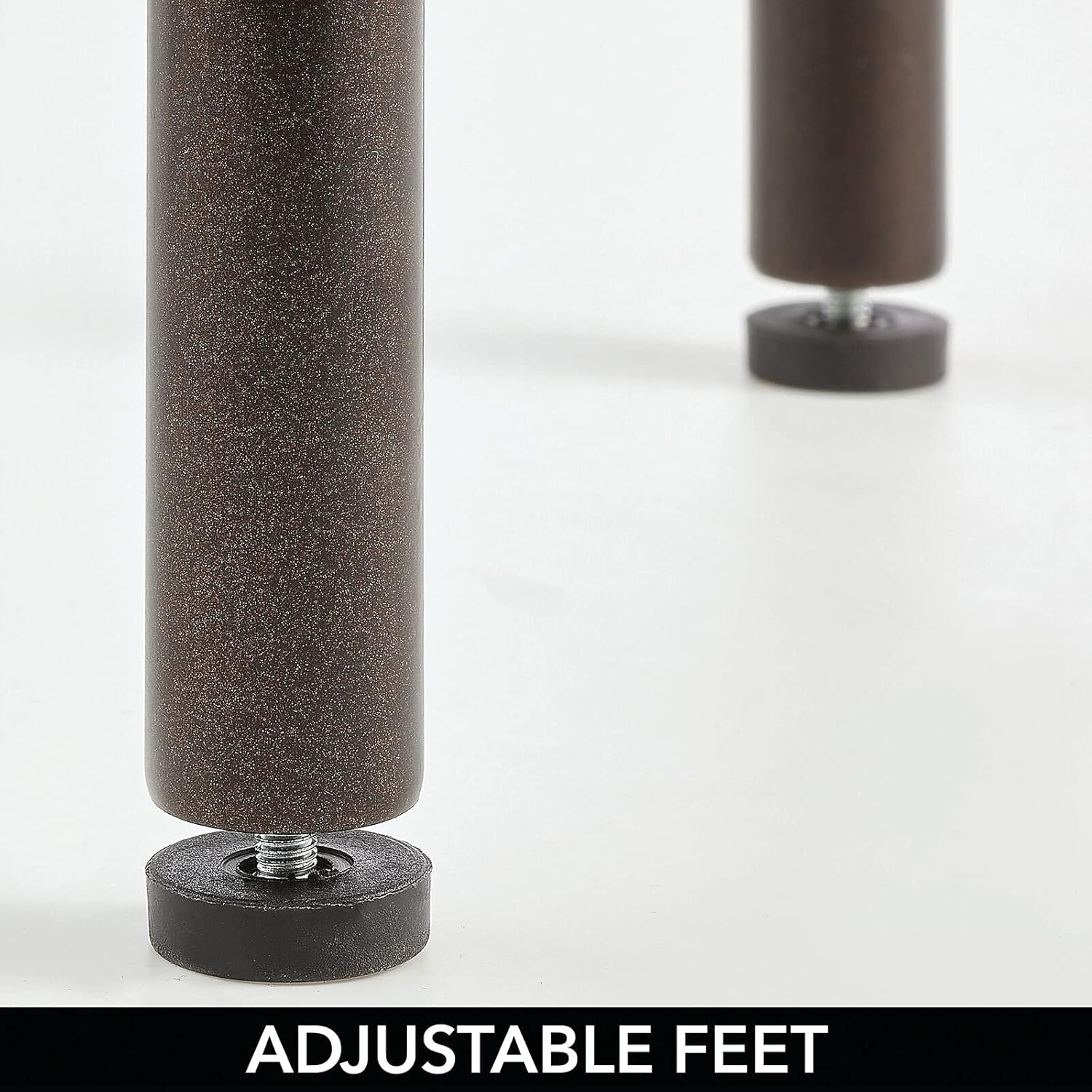 mDesign Bathroom Shelves — 3Tier Corner Bathroom Shelving Unit for