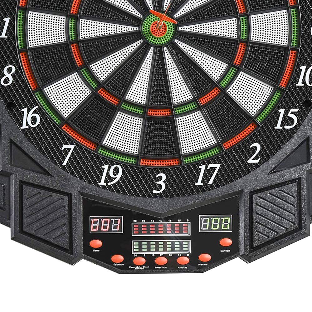 Jeu de fléchettes électronique Soft Classic Cabinet 27 Jeux 216 Variantes 12 Fléchettes