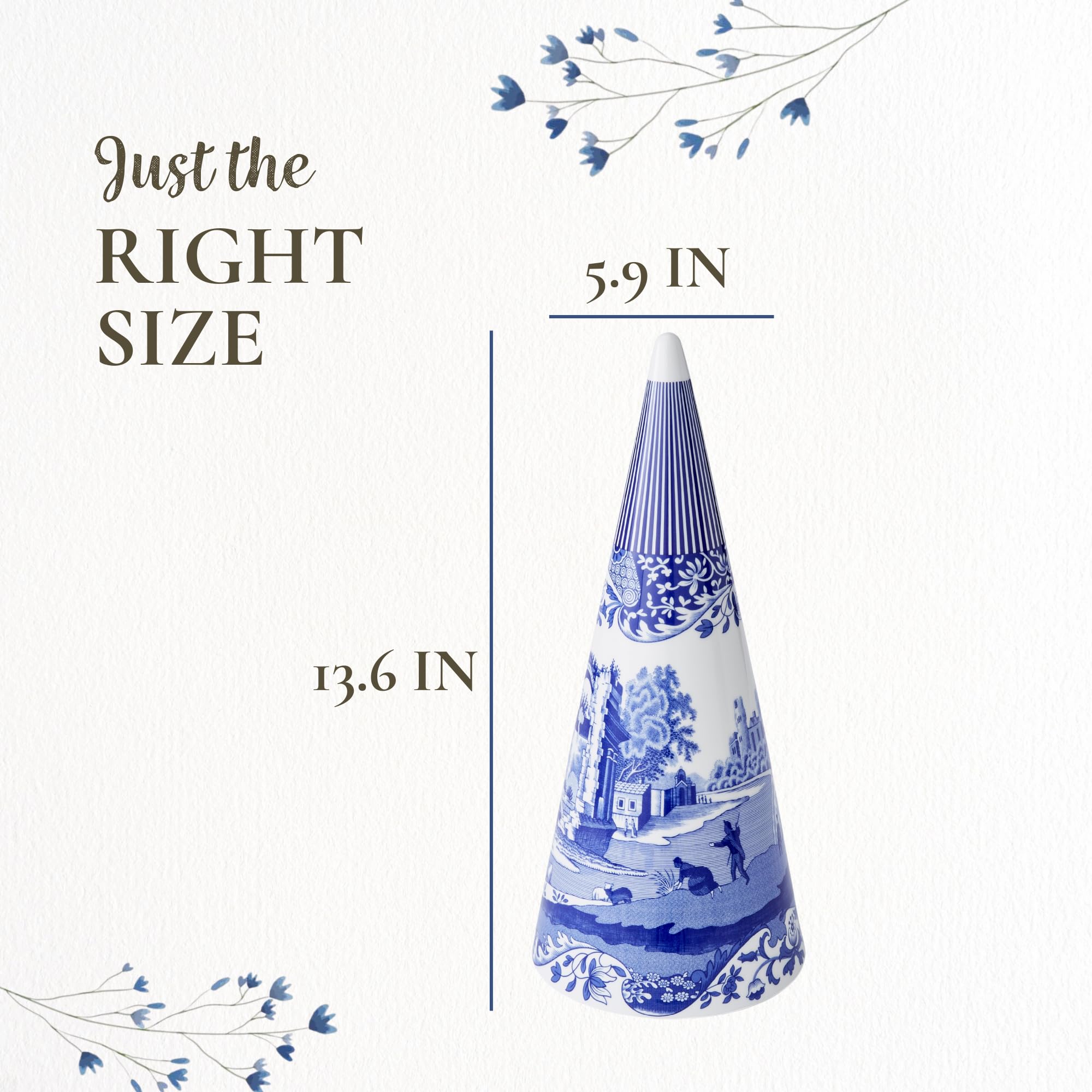 値下げ！！spode 青と白の風景画 ティーセット Spode, Blue Italian Teapot | Zola