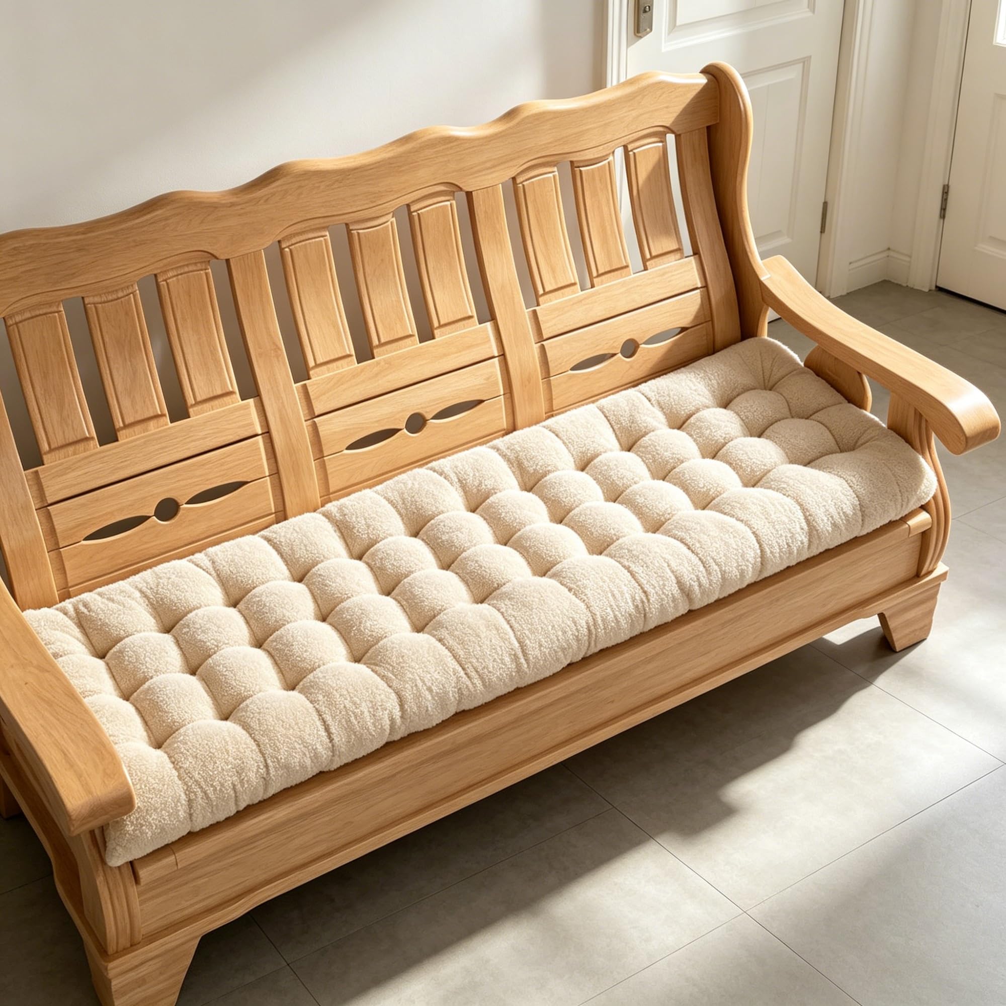 Cuscino per Sdraio da Esterno Imbottito, Cuscini per Sdraio Cuscino per Lettino Prendisole, Cuscini da Esterno, Materassino per lettino Prendisole(Gray a,48x170cm(19x67inch))