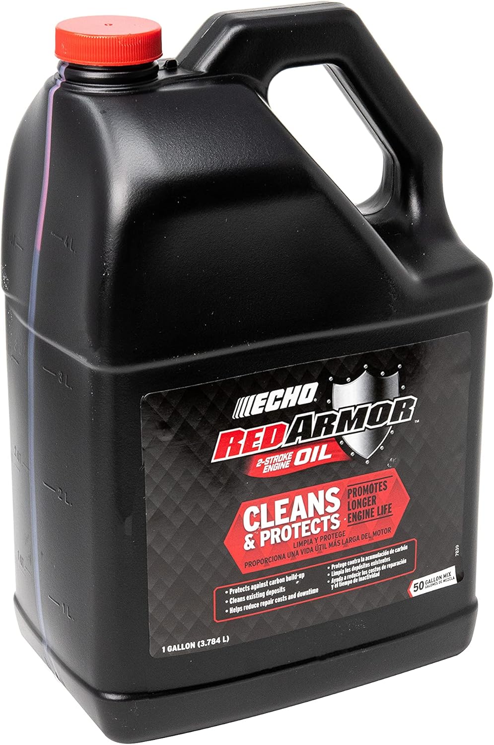 Product image of 6550050 Red Armor Oil Mix 2-Cycle2-Stroke High Performance, Semi-Synthetic, Clean and Protect Against Carbon Build Up, Outdoor Power Equipment Engine Formula 128 fl oz, (1 Gal.)