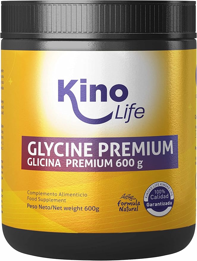 title=GLICINA PREMIUM 600 g 100% PURA | Cristallizzato | Senza nanoparticelle | Adatto