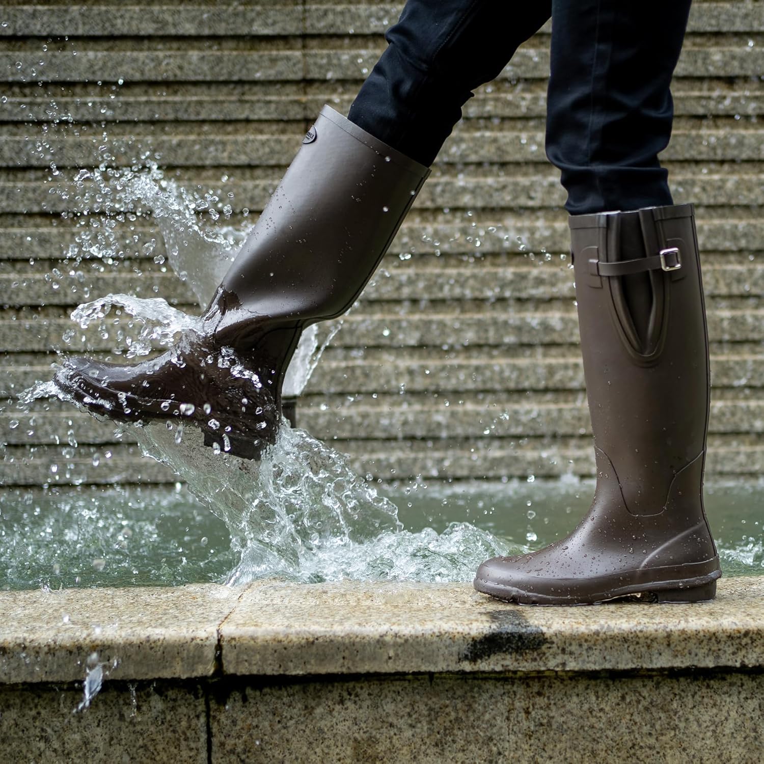 Rain Boots for Women Waterproof Rubber Boots Tall Bhutan Ubuy