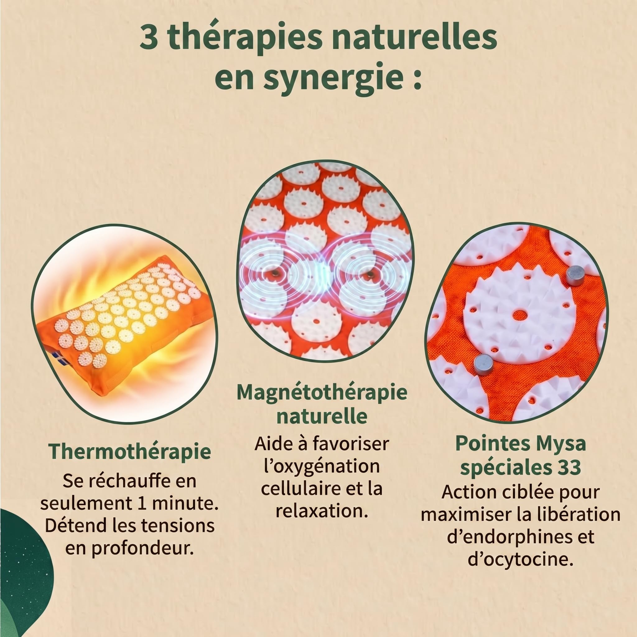 Mysa ThermoMag Coussin pour Cervicalgie: Acupression + Thermothérapie + Magnétothérapie (le seul au monde: #1TOP MEDRANK 2021!) 100% ECO Vannure d’épeautre MADE IN EU l’authentique Suèdois +TUTORIAL