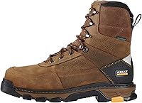 Vista 2 de Ariat Botas de trabajo Intrepid de 8 pulgadas con punta compuesta impermeable para hombre
