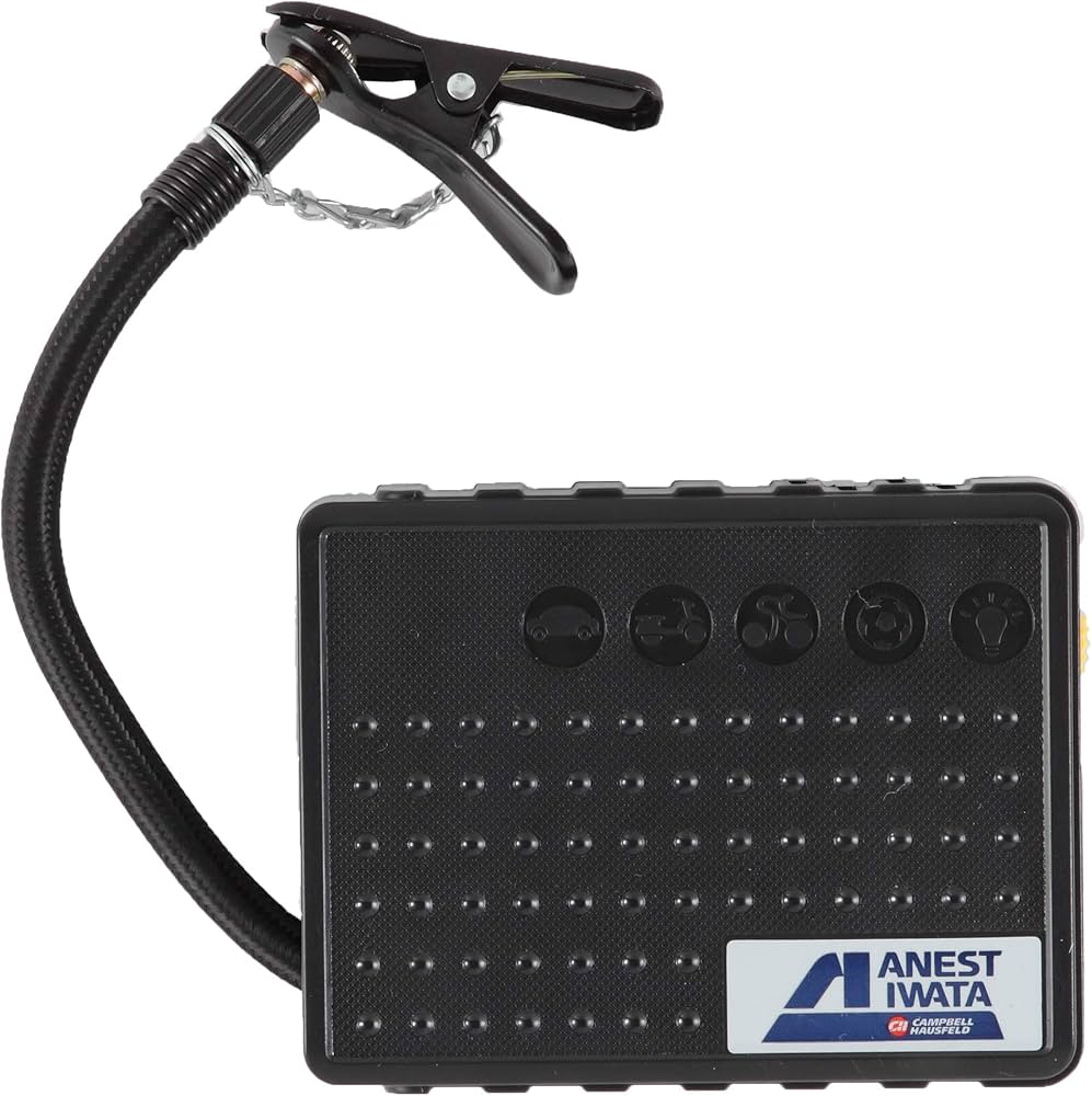 Amazon | アネスト岩田 AIRREX 自転車用空気入れ 乾電池式ミニ