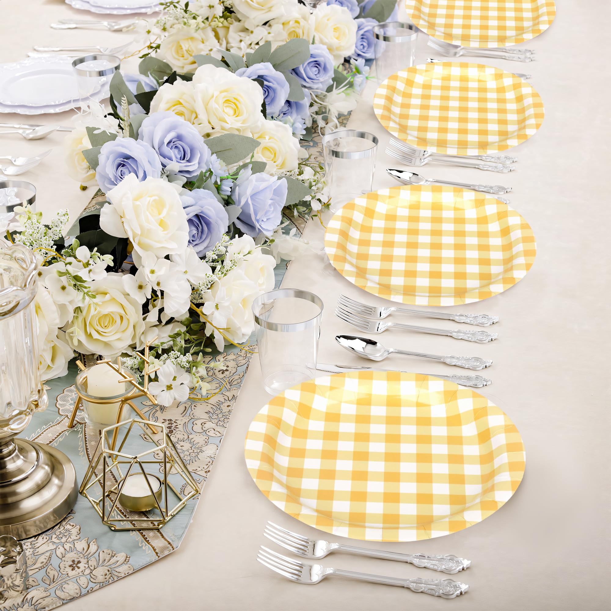 Lot De 36 Assiettes Jetables Jetables En Carton Pour Mariage