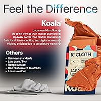 Vista 5 de Koala - Paño de limpieza de lentes Microfibra japonesa Paños de limpieza de lentes Limpiador de lentes Lentes, cámara, auriculares VR/AR