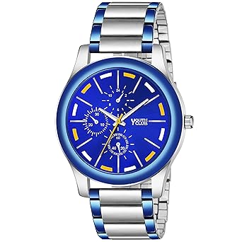 YOUTH CLUB Designer, Attractive, Simple Stylish Looking Watch for Girls Multi Functioning Looking Silver Colour dial for Girls and Women