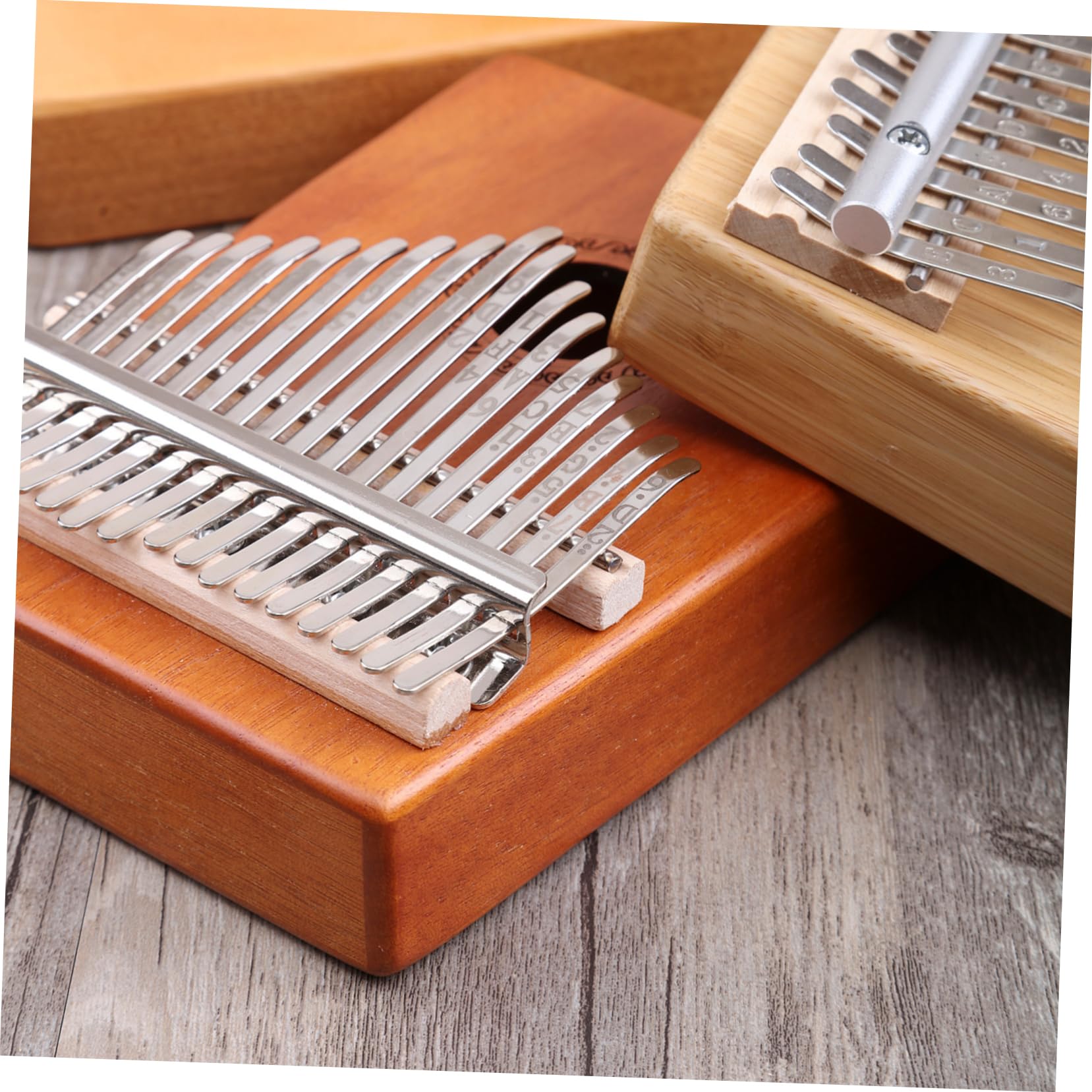 ERINGOGO Kalimba Bridge Accessory 6pcs Practical Bridge for Kalimba Enhance Tone Wood Strips