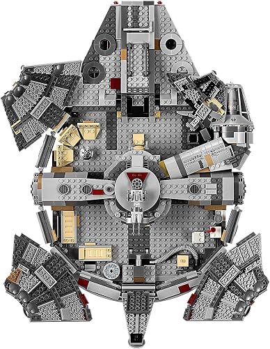 LEGO Star Wars Faucon Millenium Maquette à Construire pour Adolescents et Adultes Fans de la Saga - Inclut Les Figurines Finn, Chewbacca, Lando, C-3PO, R2-D2 - Modélisme à Collectionner 75257 - 4